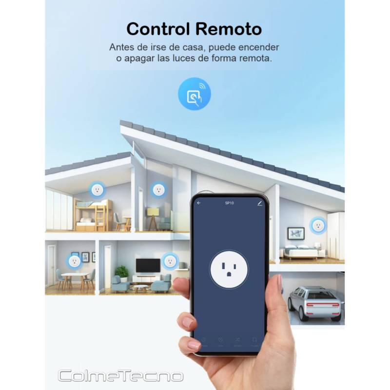 Enchufe Inteligente Wifi Control Voz Alexa Asistente Google