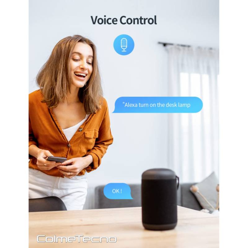 Enchufe Inteligente Wifi Control Voz Alexa Asistente Google