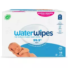 WATER WIPES - Toallitas sin alcohol para bebé waterwipes 1080 unidades