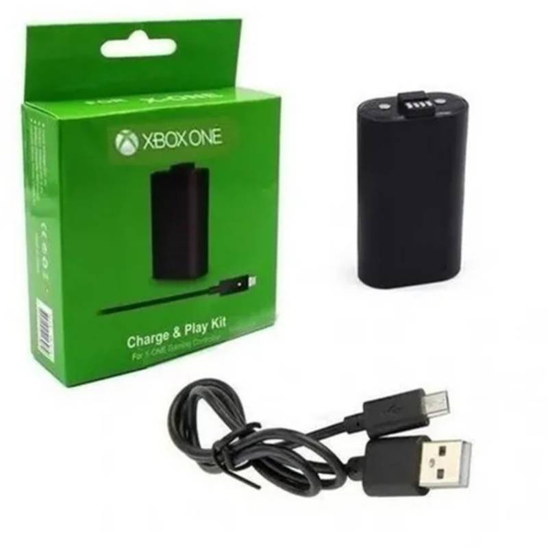 2 Kits Carga Y Juega Para Control Xbox One Batería Tipo C Genérico Tipo C