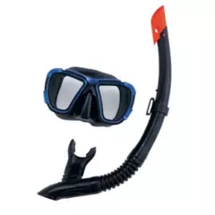 BESTWAY - Careta Snorkel Kit Buceo Resistente Ajustable ¡ Original