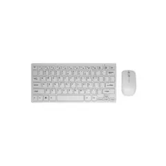 DANKI - Combo teclado + mouse inalambrico usb k03 blanco