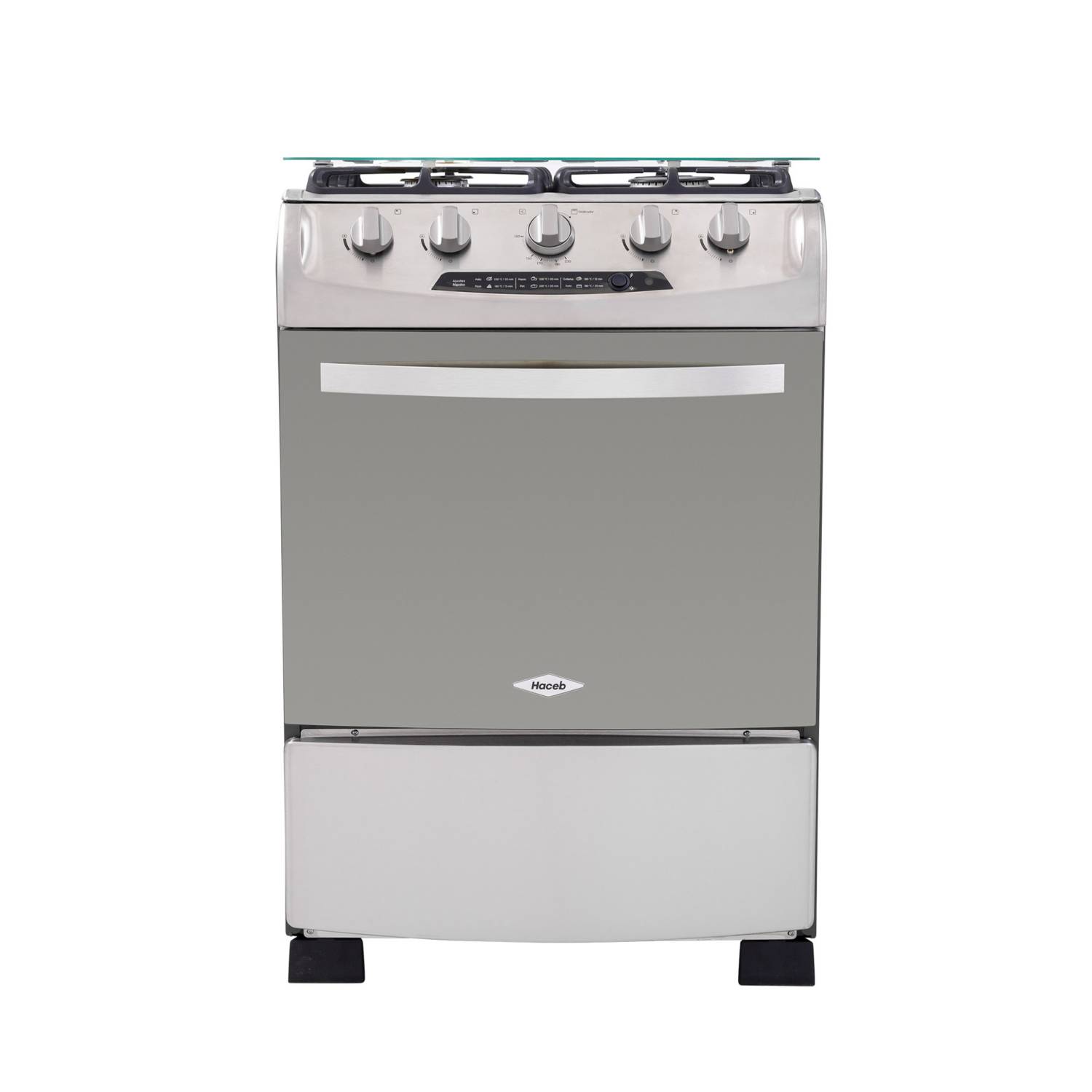 Estufa Orégano Haceb 60 cms inox gas propano - Haceb