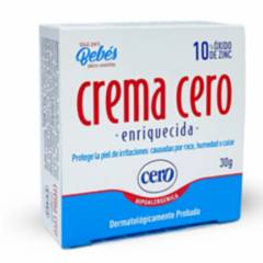 LABORATORIOS CERO - Crema Cero Fórmula Enriquecida 30gr