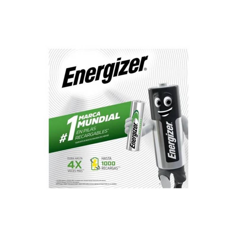 Pila recargable AAA Energizer (700 mAh) x 4