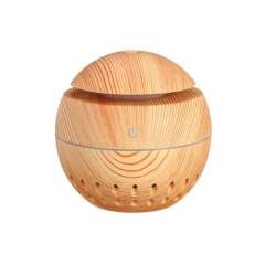 DANKI - Difusor grano madera led claro aroma humificador