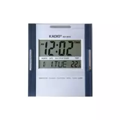 DANKI - Reloj kadio digital kd3810 pared alarma termómetro cuadrado