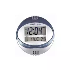DANKI - Reloj kadio digital kd3806 alarma termometro redon