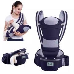 GENERICO - Cargador de silla ergonómico para bebes con máxima comodida-azulmarino