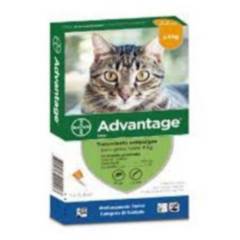 BAYER - Antipulgas advantage gatos hasta 4 kg