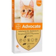 ADVOCATE - Advocate gatos menor a 4 kg