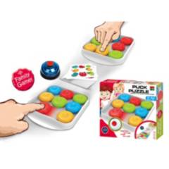 MONKEY BRANDS - Juego de mesa estrategia y habilidad para recrear patrones de colores