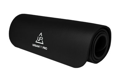 Colchoneta Yoga Mat 10mm Pro Reforzada - NEGRO — Universo Binario