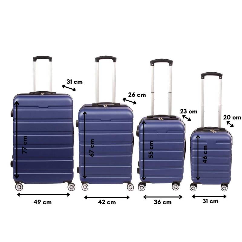 Comprar maletas de viaje con ruedas set para mujer grandes para equipaje  maleta suitcase en USA desde Costa Rica