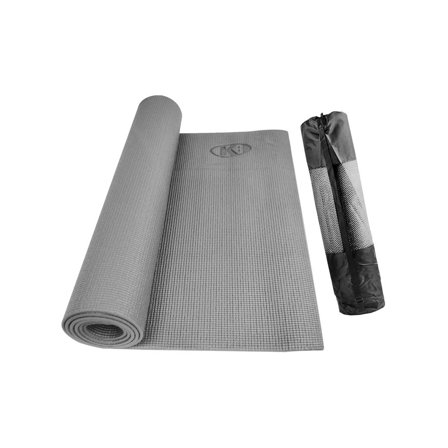 Mat Yoga Tapete Ejercicios Pilates K6 Antideslizante 3mm K6