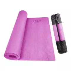 K6 - Colchoneta Yoga Mat Con Bolso De 5mm K6 Rosa