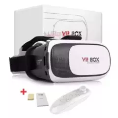 GENERICO - Gafas  De  Realidad Virtual 3D Vr Box + Control Bluetooth