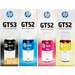 HP - Tinta hp gt53 para impresoras ink tank 315 415 gt5810 gt5820 kit x 4