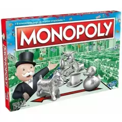 HASBRO - Juego de Mesa Monopoly Clasico de Hasbro