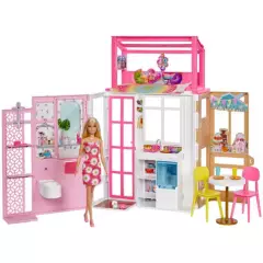 BARBIE - Barbie Casa Glam Con Muñeca Mattel