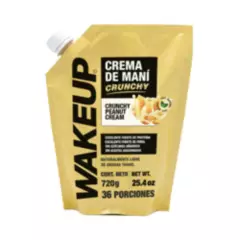 WAKEUP - Crema de maní crunchy 720g - wakeup