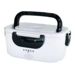 AMBER STYLE - Lonchera eléctrica 1.5 litros porta comidas amber style blanca