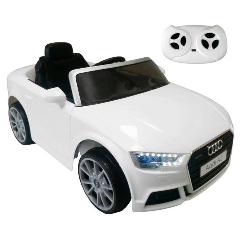 AUDI - Carro Electrico Con Control Remoto Audi Blanco