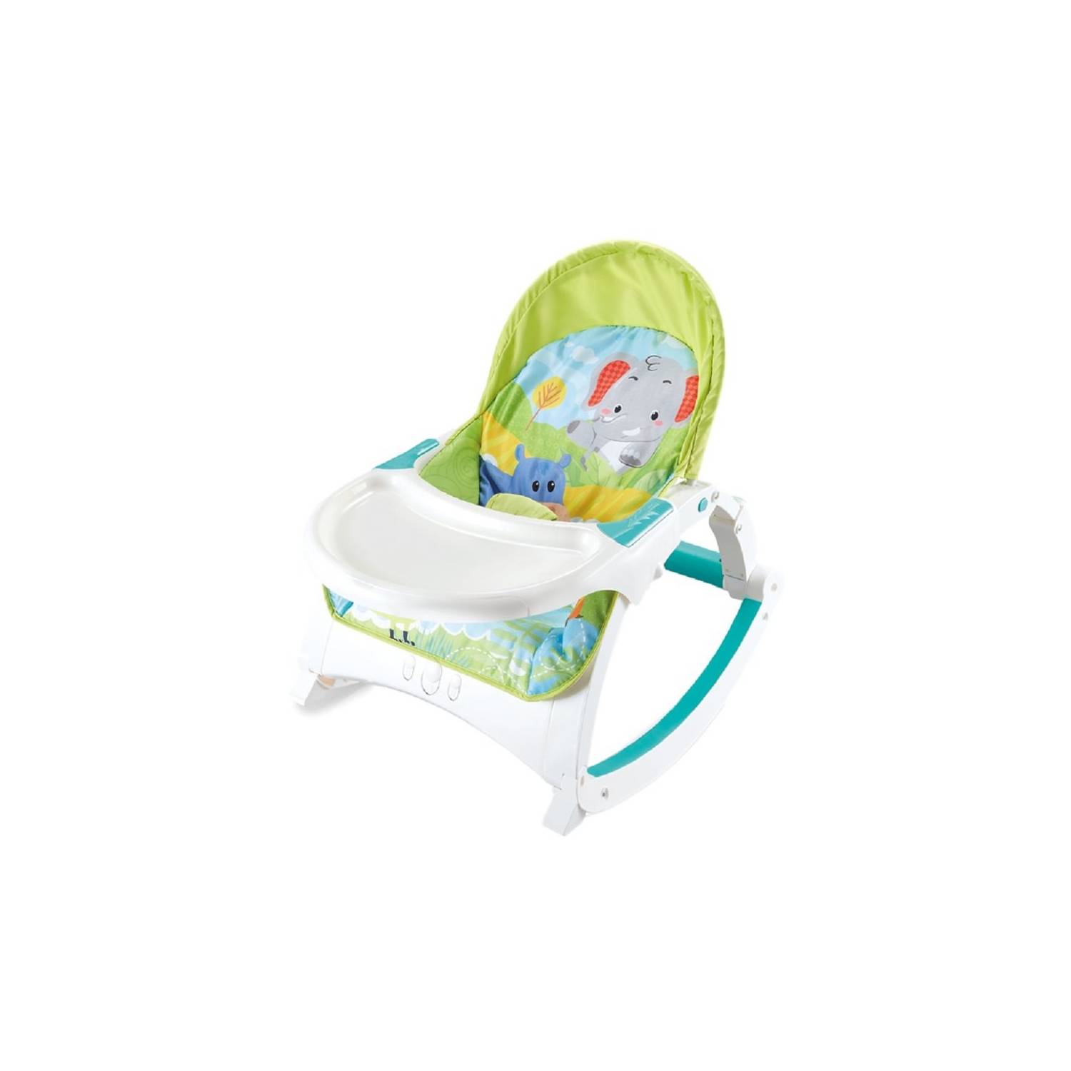 Silla Mecedora Comedor Para Bebe Crece Conmigo Vibradora Musical