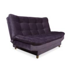 INDUSTRIAL BASESTILOS - Sofa cama Moltochic mini estrato purpura paras madera