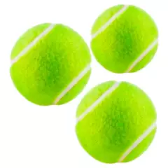 GENERICO - Kit pelotas tenis x3 und deporte juego tennis raquetas