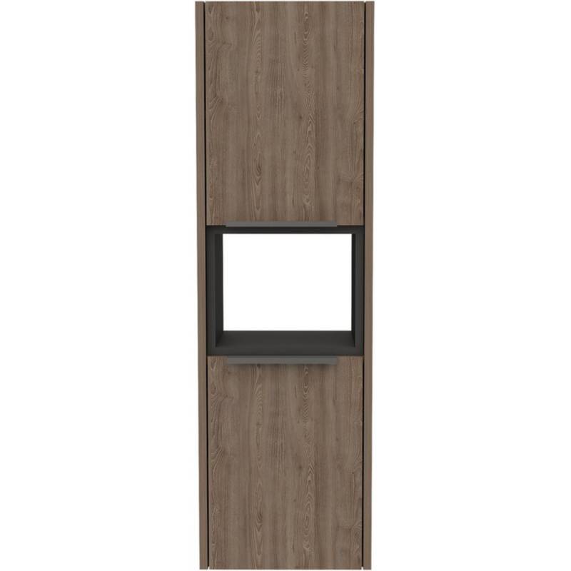 Mueble Auxiliar De Baño Madrid Wengue-Plomo