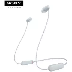 SONY - Audífonos internos inalámbricos wi-c100 - blanco