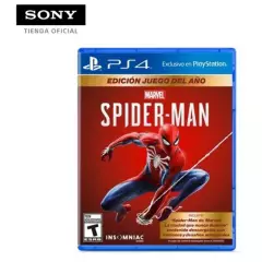 SONY - Juego spiderman para ps4 edición game of the year