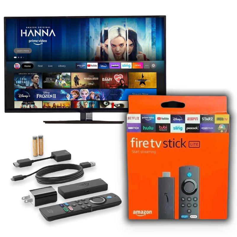FIRE TV STICK LITE HD 🥳🥳 PROMOOOO Si deseas convertir tu televisor en un  SMART TV, Fire Tv es el ideal. Con gran opciones de canales…