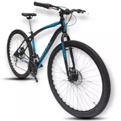 ATILA - Bicicleta todoterreno Rin 29 unisex 18 cambios azul