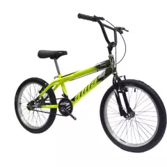 ATILA - Bicicleta Cross para niño Rin 20 amarillo