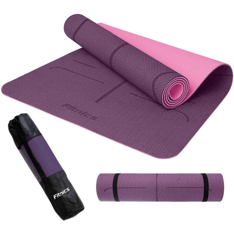  Juego de 8 piezas de yoga accesorios esenciales, paquete de 2  bloques de yoga antideslizantes perforados ajustables correas de fitness,  paquete de 4 bandas de resistencia, con bolsa de yoga fácil