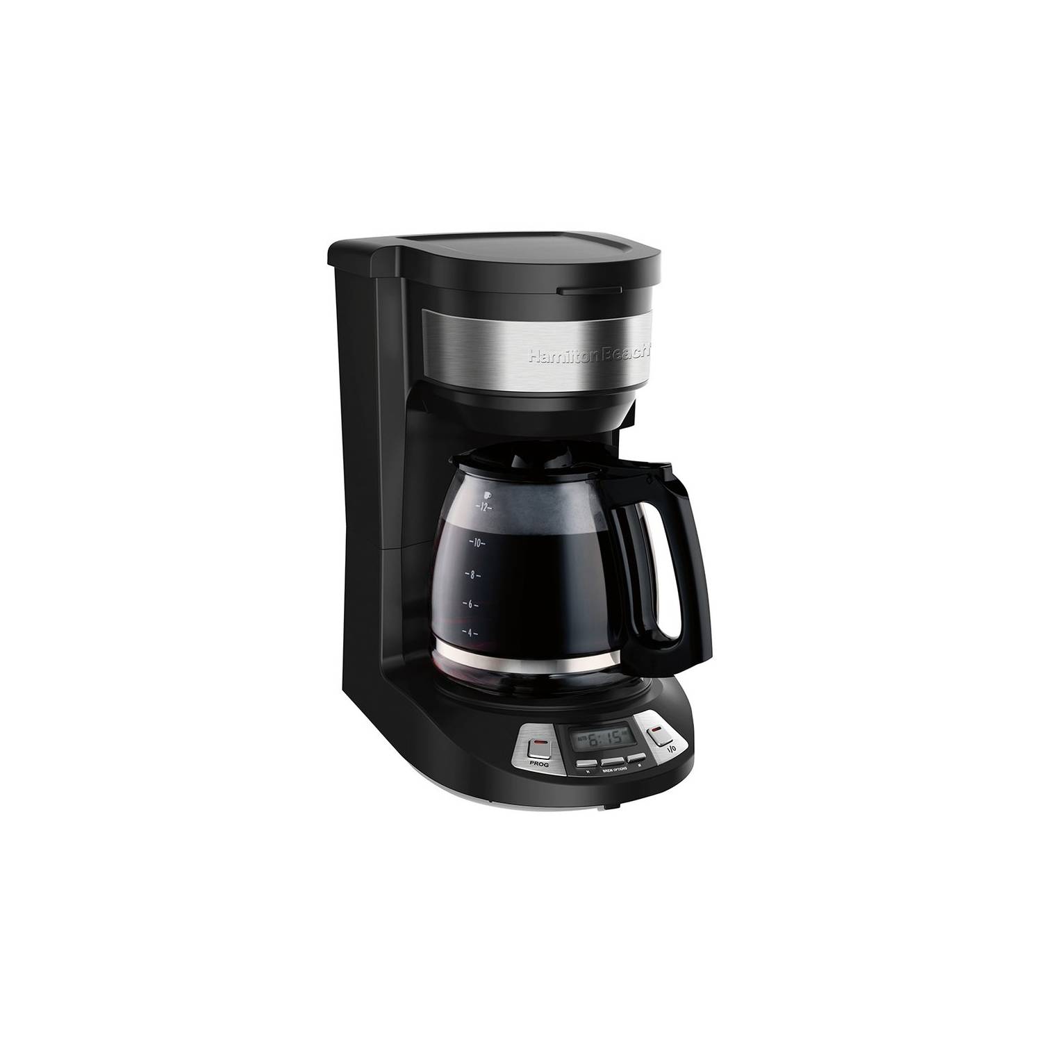 Cafetera Programable Power XL 12 Tz, Negro, CAFETERA