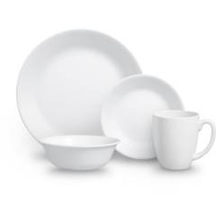 CORELLE - Vajilla white 16 pzas mug solido corelle 6022003 enc blanca