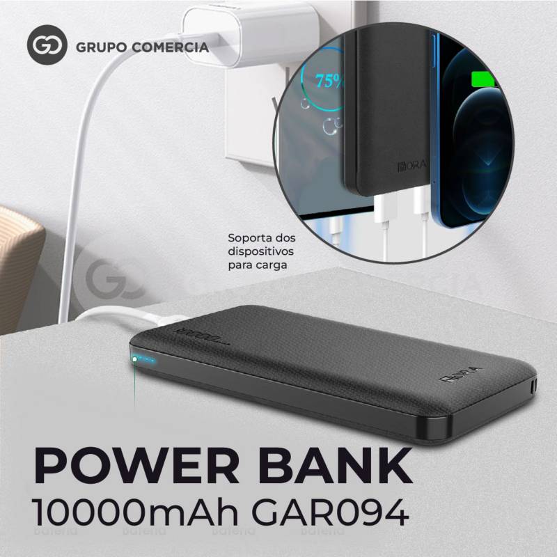 Power Bank Dual Usb 20.000 Mah Original 1hora Carga Rapida 1 HORA