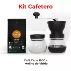 AMBER STYLE - Kit Grinder Molino de Café  Café de Origen 500g