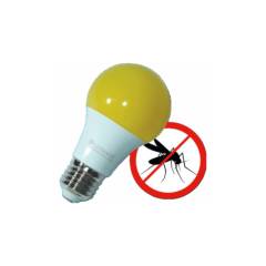 LEXMANA - Set x 3 bombillos anti-mosquito 9w amarillo