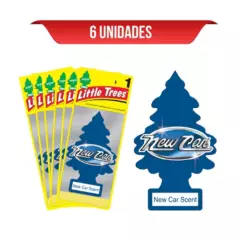 LITTLE TREES - Ambientador Little Trees New Car x6 Und