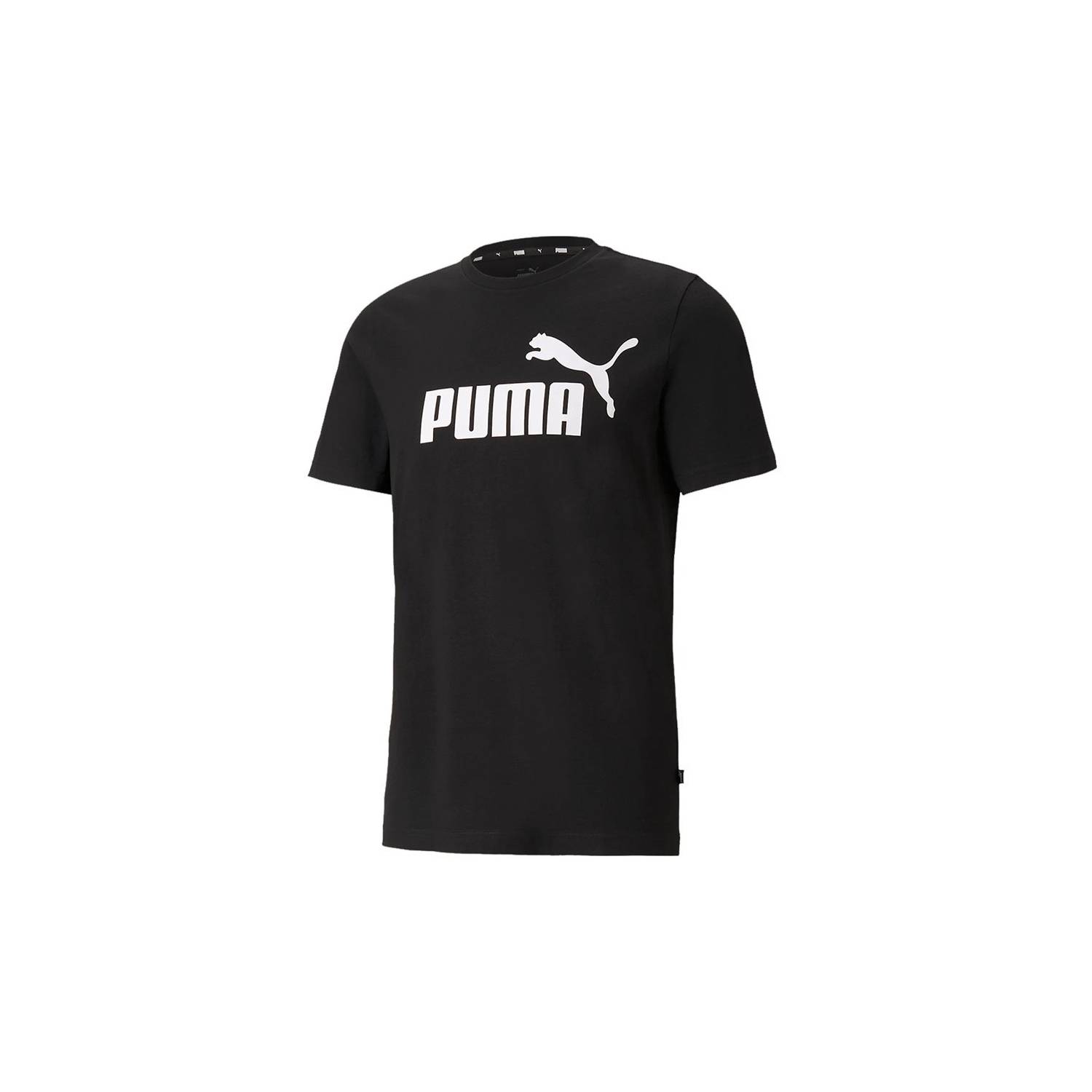 Camiseta Puma Ess+Logo Hombre Negro