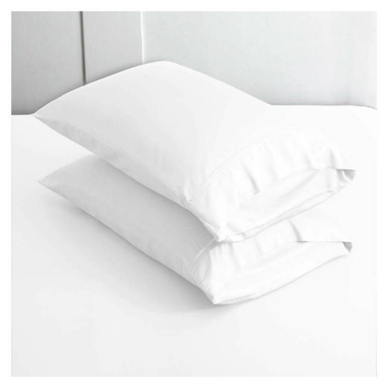 Set *2 Protectores de Almohadas Acolchada Blanco 50 cm*90 cm - lencicol