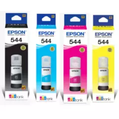 EPSON - Kit 4 Tintas 544 Originales Para Epson L3110 L3150 L1110 L3160 L5190