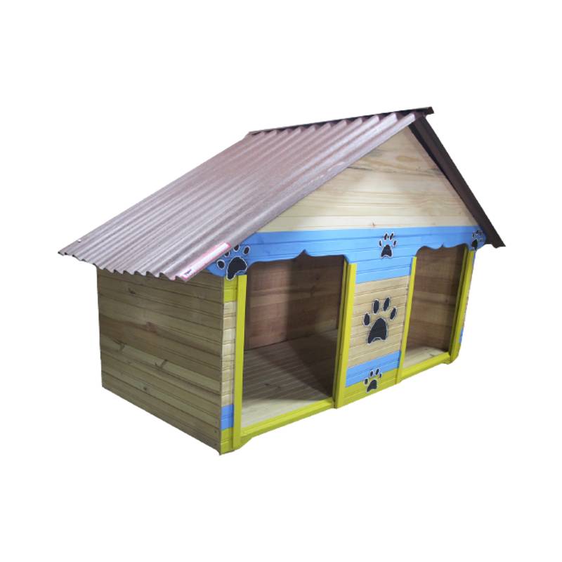 Casa Para Perro fresh doble AZUL- Maospets MAOS 