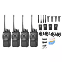 BAOFENG - Kit x2 radio walkie talkie baofeng bf-888s vhfuhf fm bateria 2800m ah-
