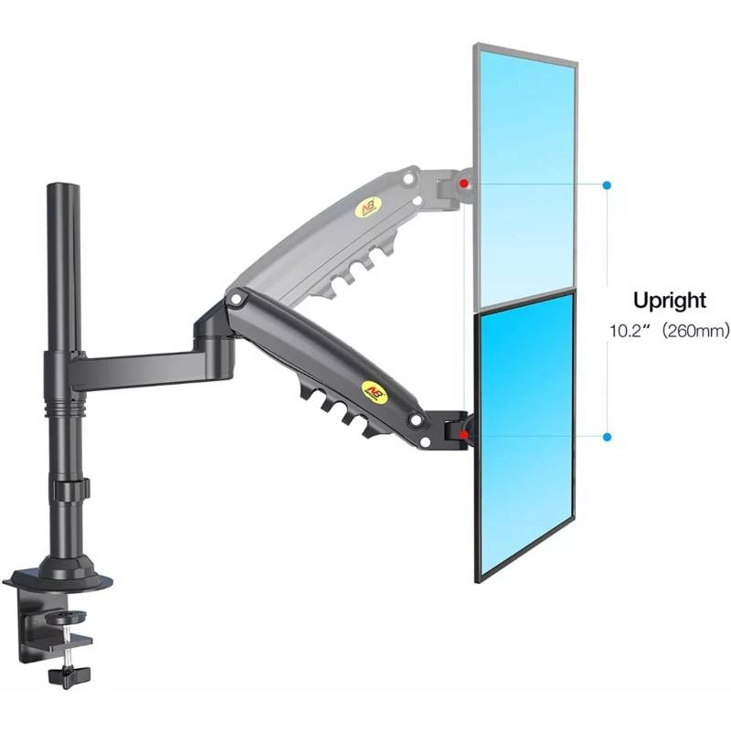 Soporte Ergonómico Para Monitores Y Portátil A Escritorio NORTH BAYOU