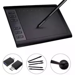 GENERICO - Tableta gráfica digital de dibujo con lápiz óptico